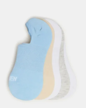 5-pak skarpetek do Sneakersów Zoe w kolorze jasnoniebieskim