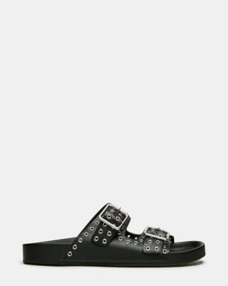 Abott Black Leather