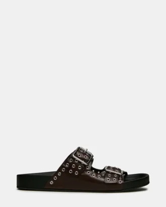 Abott Burgundy Leather