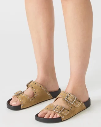 Abott Taupe Suede