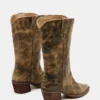 Albany Brown Distressed Wide Calf Albany Brown Distressed Wide Calf