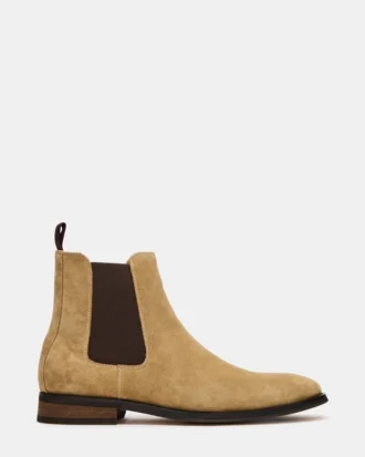 Aldair Taupe Suede