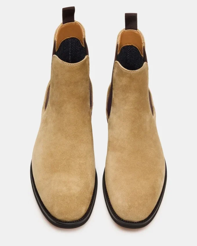 Aldair Taupe Suede
