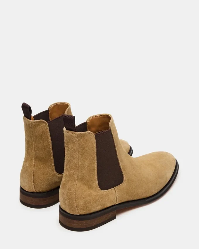 Aldair Taupe Suede