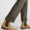 Aldair Taupe Suede