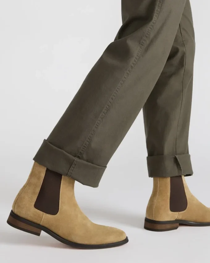 Aldair Taupe Suede