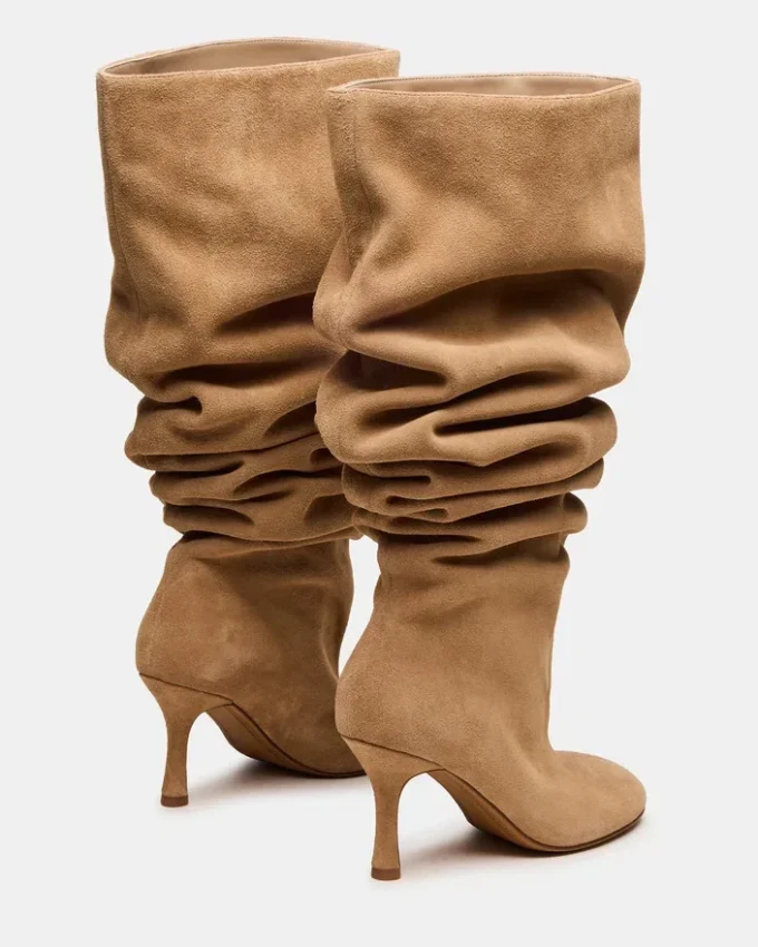 Allison z zamszu w kolorze taupe Allison z zamszu w kolorze taupe