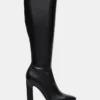 Aria Black Wide Calf