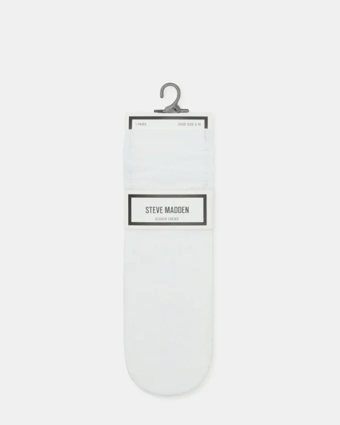 Białe luźne skarpetki z siateczki Białe luźne skarpetki z siateczki
