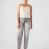 Blakelyn Feather Top Ivory Blakelyn Feather Top Ivory