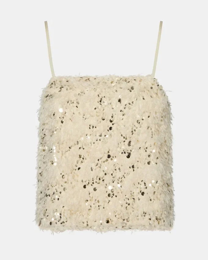 Blakelyn Feather Top Ivory Blakelyn Feather Top Ivory