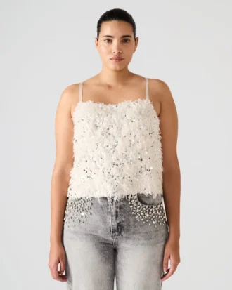 Blakelyn Feather Top Ivory