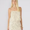 Blakelyn Feather Top Ivory Blakelyn Feather Top Ivory