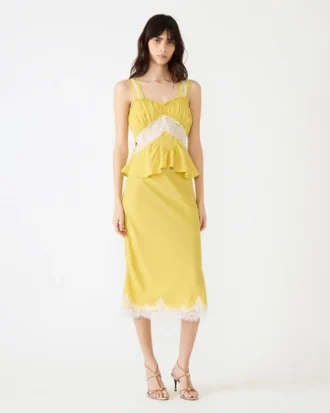 Bluzka Cinthia w kolorze Golden Lime
