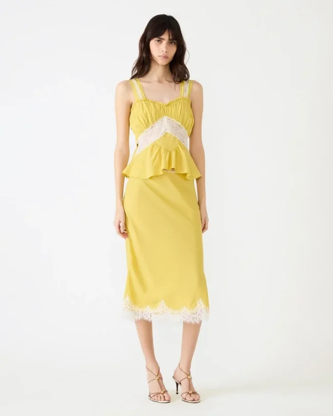 Bluzka Cinthia w kolorze Golden Lime Bluzka Cinthia w kolorze Golden Lime