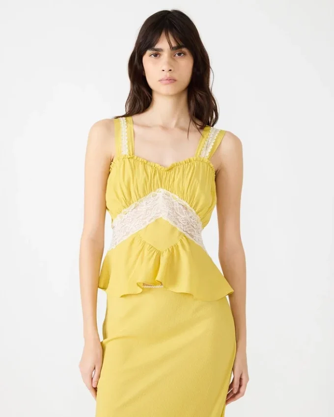Bluzka Cinthia w kolorze Golden Lime Bluzka Cinthia w kolorze Golden Lime