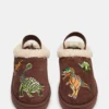 Brązowe buty dla maluchów Dino