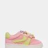 Buty dla maluchów Jersey Lime/Pink