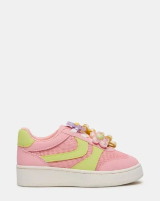 Buty dla maluchów Jersey Lime/Pink