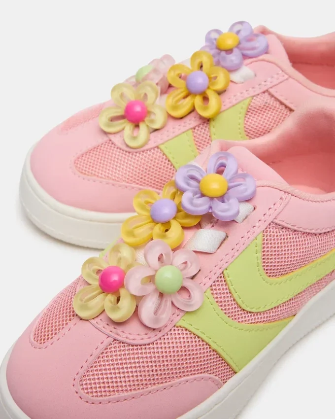 Buty dla maluchów Jersey Lime/Pink