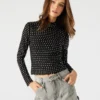 Czarny top Melvina Czarny top Melvina