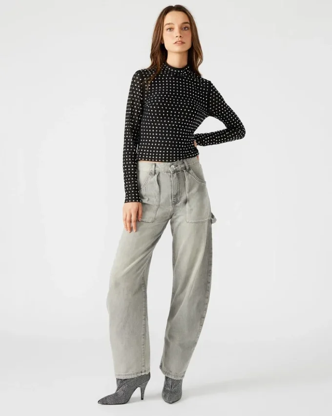Czarny top Melvina Czarny top Melvina