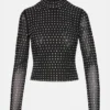 Czarny top Melvina Czarny top Melvina
