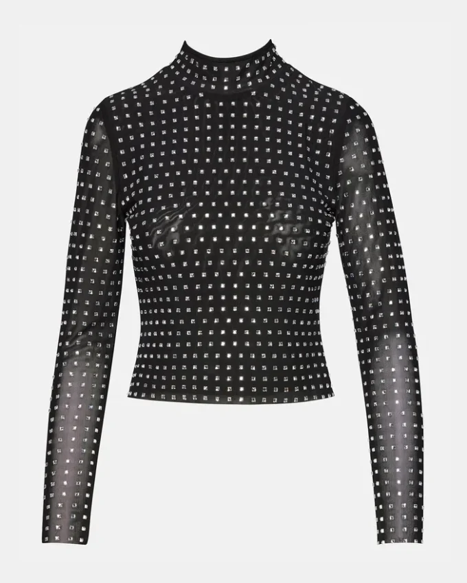 Czarny top Melvina Czarny top Melvina