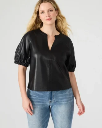Czarny top Roxanne
