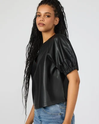Czarny top Roxanne