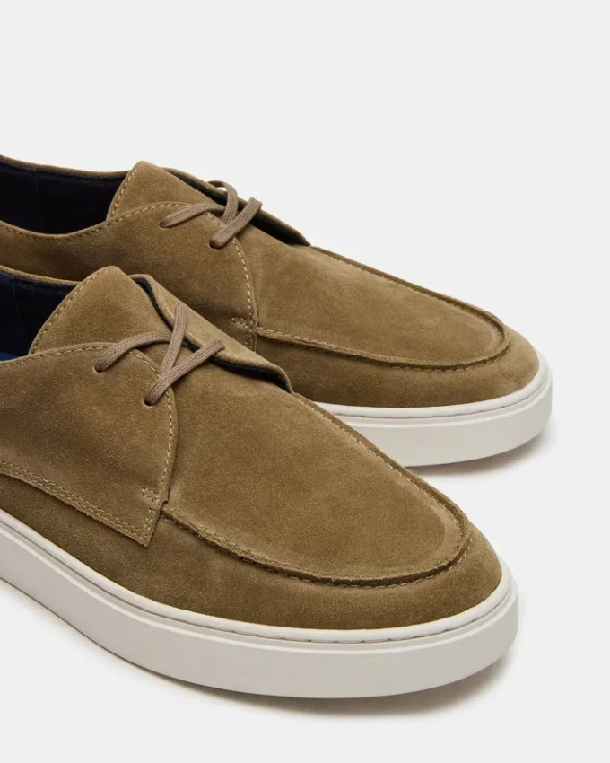 Frankk Taupe Suede