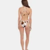 Góra bikini Hideout z nadrukiem krowy Góra bikini Hideout z nadrukiem krowy