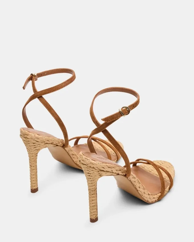 Jypsey Chestnut Suede Raffia Jypsey Chestnut Suede Raffia