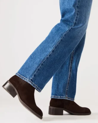 Kaplan Brown Suede