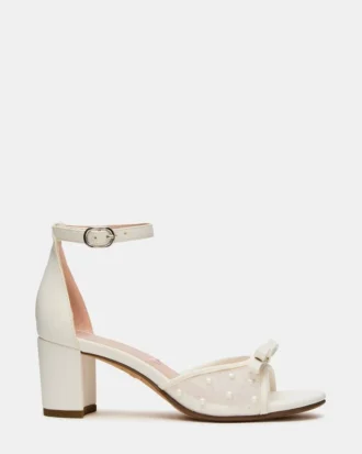 Kids Adia White Mesh
