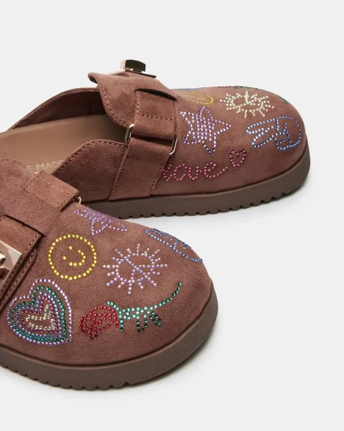 Kids Moneyy Brown Rhinestones Kids Moneyy Brown Rhinestones