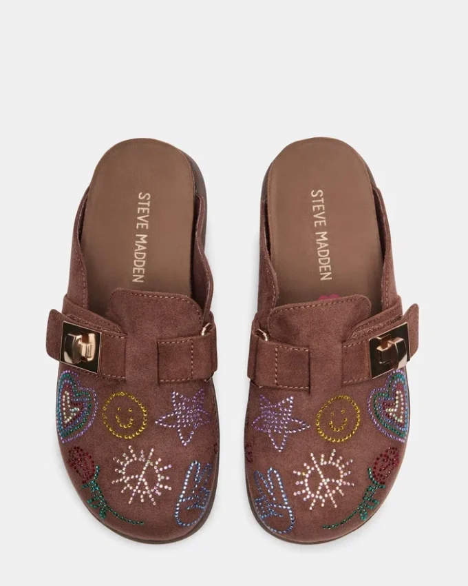Kids Moneyy Brown Rhinestones Kids Moneyy Brown Rhinestones