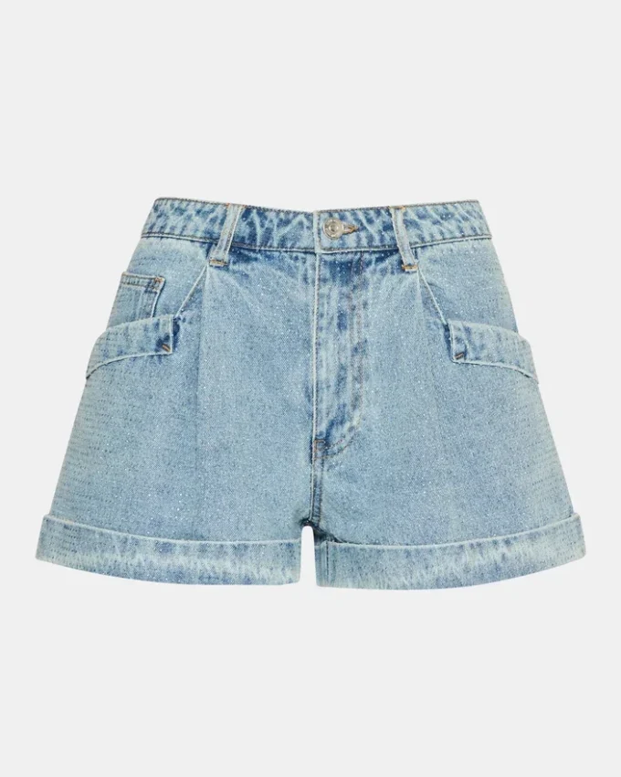 Krótkie spodenki Cici w kolorze Seabreeze Blue