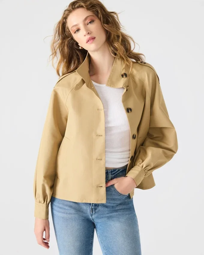 Kurtka Kaylee w kolorze średniego khaki Kurtka Kaylee w kolorze średniego khaki