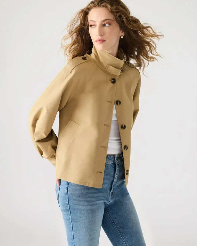 Kurtka Kaylee w kolorze średniego khaki Kurtka Kaylee w kolorze średniego khaki