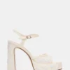 Liandra Embellished White Mesh Liandra Embellished White Mesh