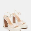 Liandra Embellished White Mesh Liandra Embellished White Mesh