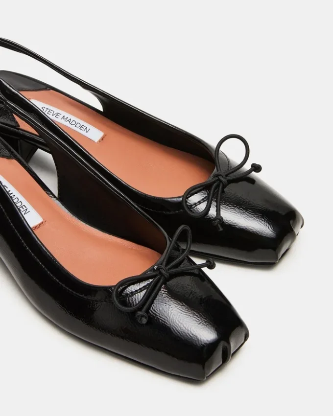 Loved Black Crinkle Patent Loved Black Crinkle Patent