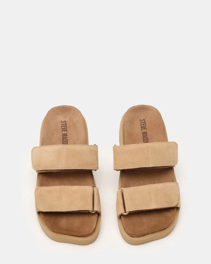 Luther z zamszu w kolorze taupe Luther z zamszu w kolorze taupe
