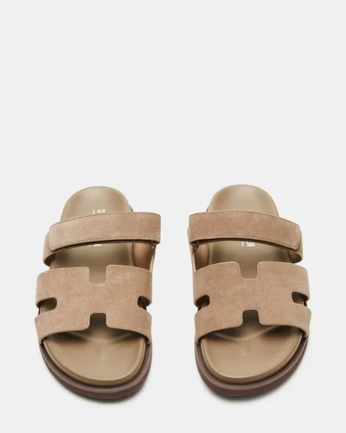Maiven Taupe Suede