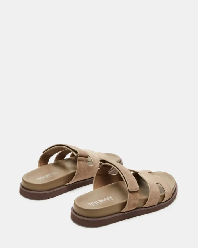 Maiven Taupe Suede