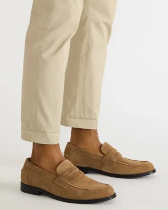 Natan Taupe Suede