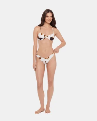 Odzież dolna bikini Hideout w krowie cętki