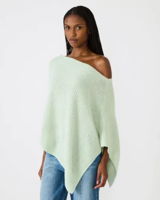 Ponczo Channing w kolorze Bay Green