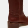 Riggs Rust – skórzane buty z szeroką cholewką